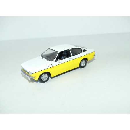 OPEL KADETT GTE 1977 Jaune et Blanc SOLIDO 1:43 sans boite