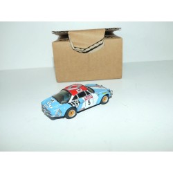 RENAULT ALPINE A110 N°5 RALLYE SANREMO 1973 DARNICHE KIT Monté JPS 1:43 imperfection