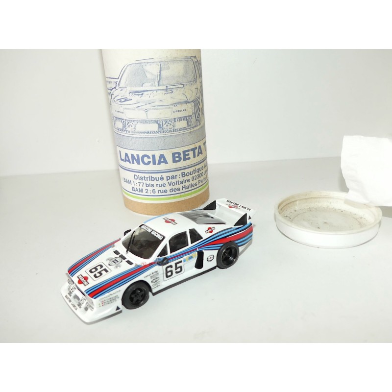 LANCIA BETA MONTE CARLO Gr5 N°65 LE MANS 1981 KIT Monté AMR BAM 1:43