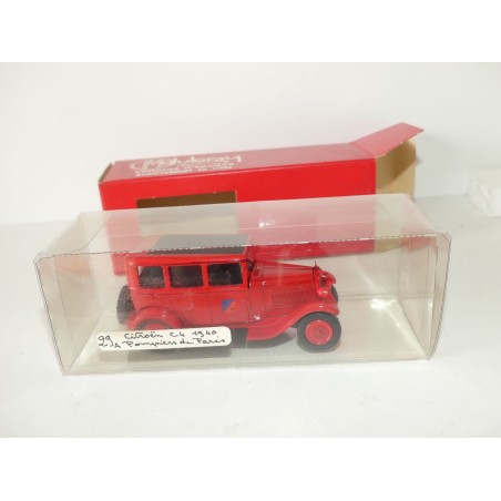 CITROEN C4 VITRÉE 1940 POMPIERS DE PARIS DUBRAY 29A 1:43