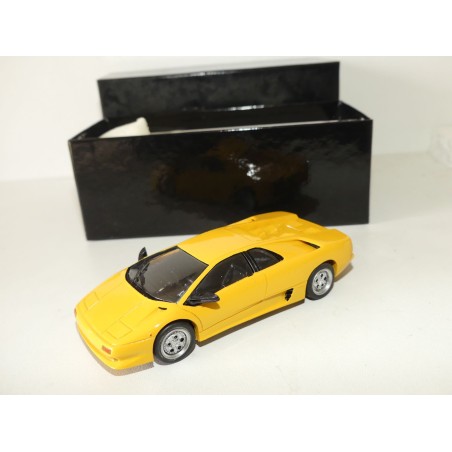 LAMBORGHINI DIABLO 1990 Jaune KIT Monté RECORD 1:43