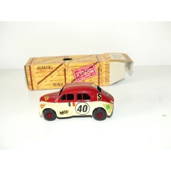 RENAULT 4CV N°40 Version course Belle Réalisation sur base NOREV 1:43 boite carton