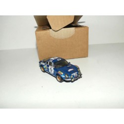 RENAULT ALPINE A110 N°9 RALLYE TOUR DE CORSE 1975 VINCENT KIT Monté TIP TOP 1:43 