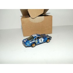 RENAULT ALPINE A110 N°9 RALLYE TOUR DE CORSE 1975 VINCENT KIT Monté TIP TOP 1:43 