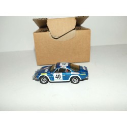 RENAULT ALPINE A110 N°40 RALLYE TOUR DE CORSE 1975 PICONE KIT Monté TIP TOP 1:43