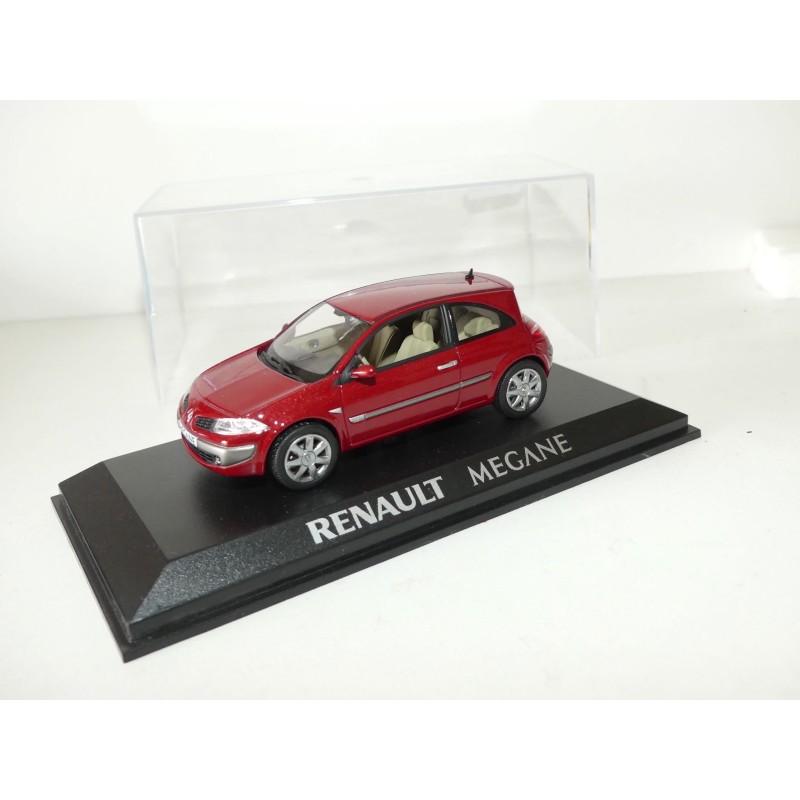 RENAULT MEGANE II Phase 2 3 Portes 2006 Rouge Vin NOREV 1:43