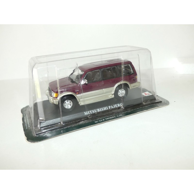 MITSUBISHI PAJERO LONG Bordeaux DEL PRADO 1:43 blister