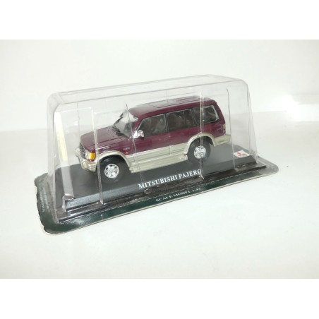 MITSUBISHI PAJERO LONG Bordeaux DEL PRADO 1:43 blister