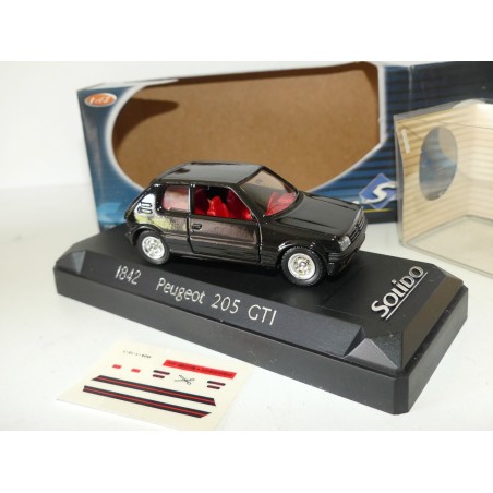 PEUGEOT 205 GTi Noir SOLIDO 1:43