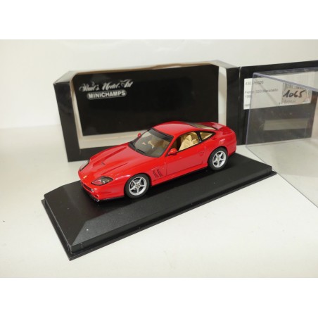 FERRARI 550 MARANELLO 1996 Rouge MINICHAMPS 1:43