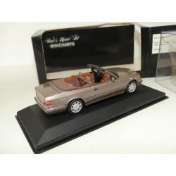 MERCEDES CLASSE E CABRIOLET W124 1994 Marron MINICHAMPS 1:43