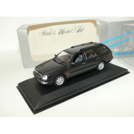 FORD SCORPIO BREAK 1995 Noir/ Gris Black/Grey MINICHAMPS 1:43