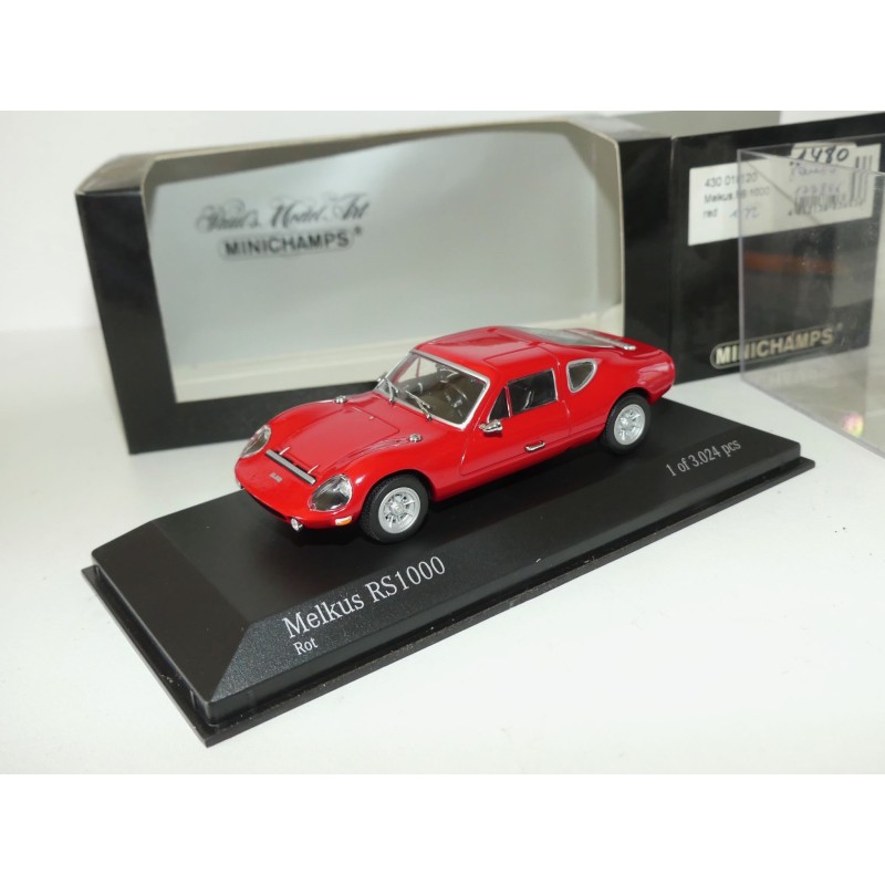 MELKUS RS 1000 1972 Rouge MINICHAMPS 1:43