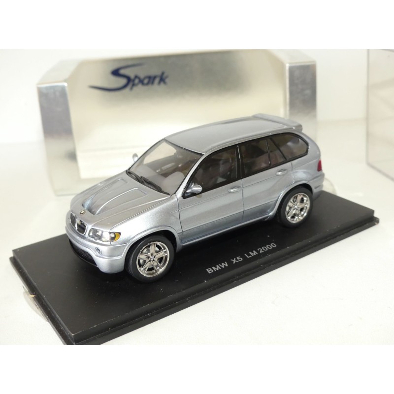 BMW X5 LM 2000 Gris Bleuté SPARK S0490 1:43