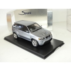 BMW X5 LM 2000 Gris Bleuté SPARK S0490 1:43
