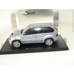 BMW X5 LM 2000 Gris Bleuté SPARK S0490 1:43