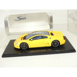 VW W12 SYNCRO 1997 Jaune CONCEPT CAR SPARK S0443 1:43