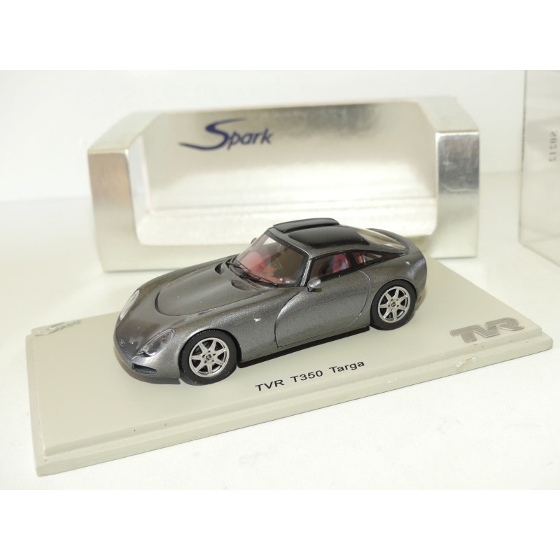 TVR T350 TARGA Gris SPARK S0212 1:43