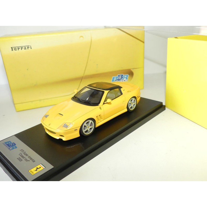 FERRARI 575 SUPERAMRICA Jaune BBR166B 1:43