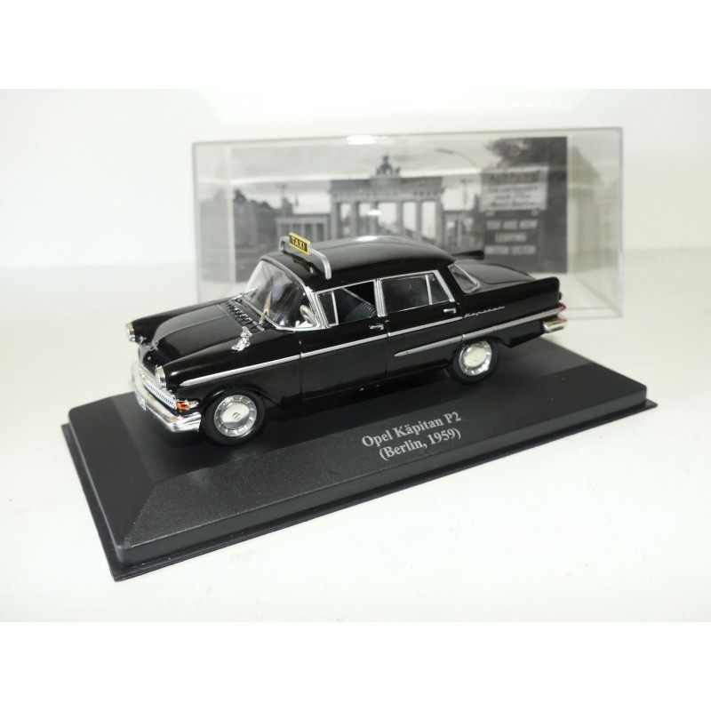 OPEL KAPITAN P2 TAXI de BERLIN 1959 ALTAYA 1:43