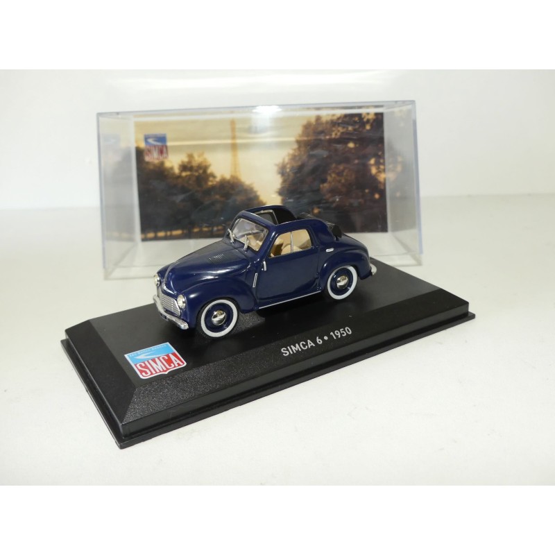 SIMCA 6 1950 Bleu ALTAYA 1:43