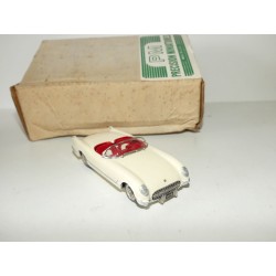 CHEVROLET CORVETTE C1 1953 Blanc Kit monté PRECISON MINIATURES 1:43