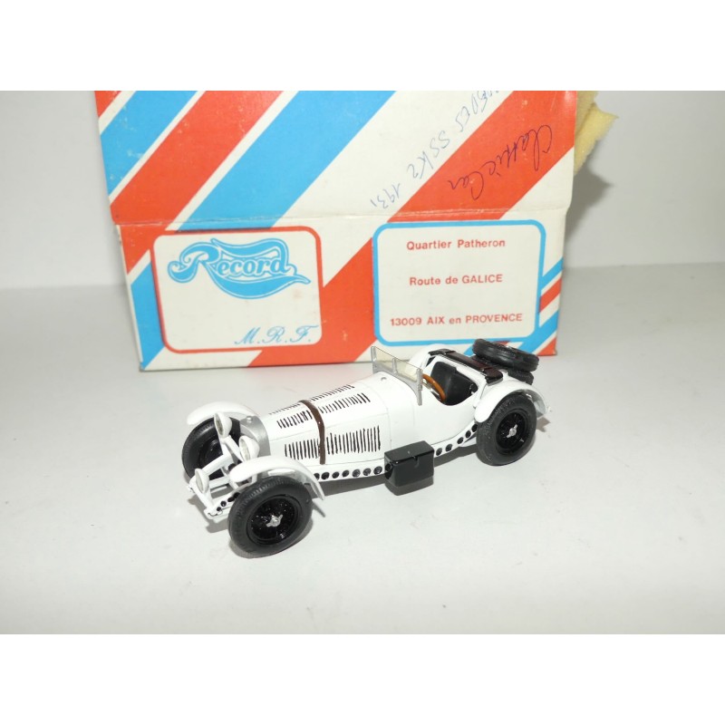 MERCEDES SSKL 1931 Blanc Kit monté GP MODEL 1:43