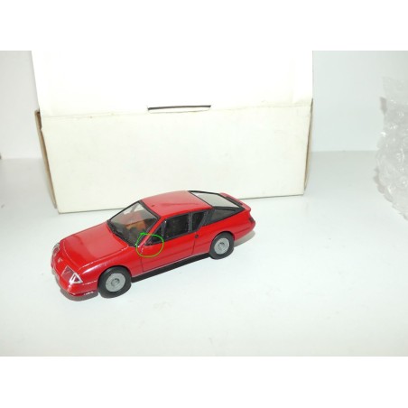 RENAULT ALPINE V6 GT Rouge KIT ALEZAN 1:43 imperfection