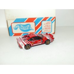 FERRARI 308 N°6 RALLYE TOUR DE FRANCE AUTO 1981 ANDRUET KIT Monté RECORD 1:43