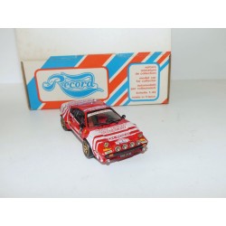 FERRARI 308 N°6 RALLYE TOUR DE FRANCE AUTO 1981 ANDRUET KIT Monté RECORD 1:43
