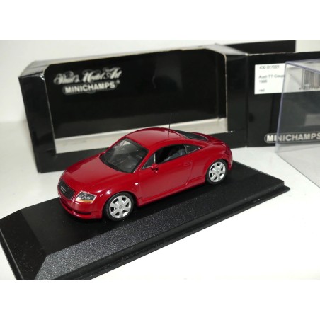 AUDI TT 8N Phase 1 1998 Bordeaux MINICHAMPS 1:43