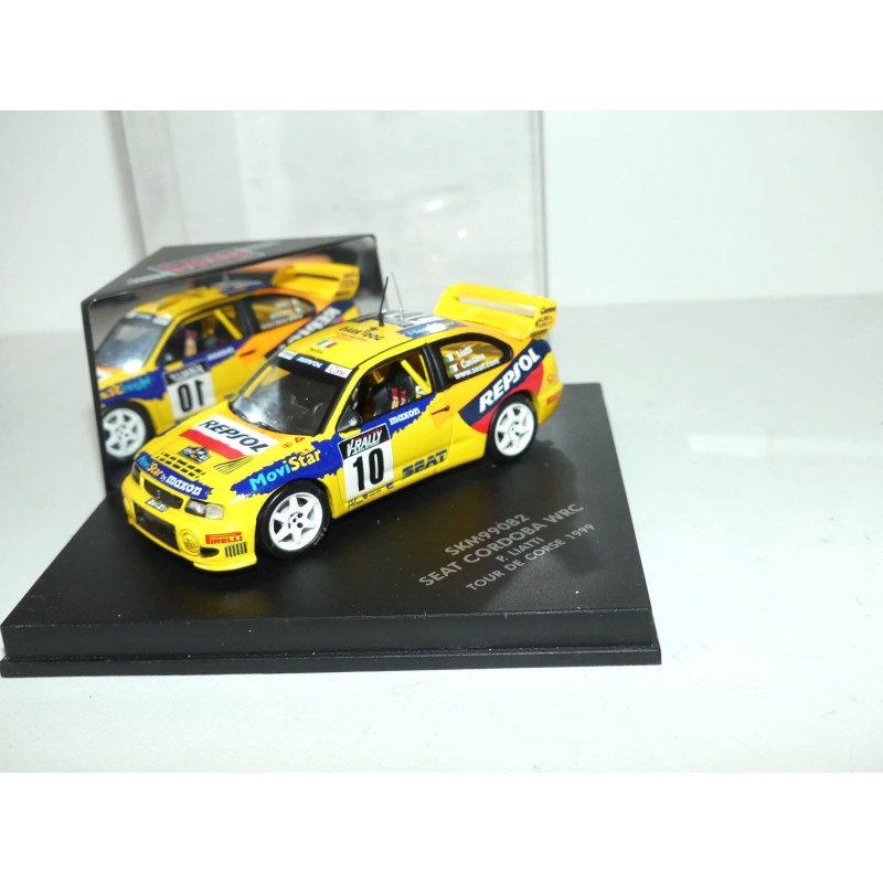 SEAT CORDOBA WRC RALLYE TOUR DE CORSE 1999 LIATTI VITESSE SKM99082 1:43
