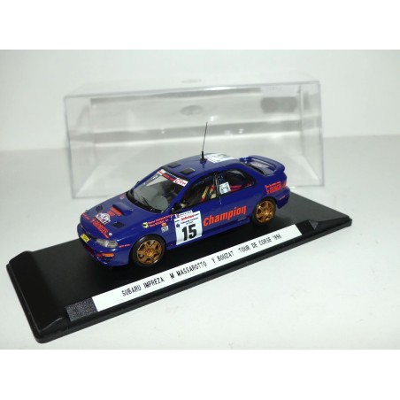 SUBARU IMPREZA N°15 RALLYE TOUR DE CORSE 1996 M. MASSAROTTO PROVENCE MOULAGE 1:43