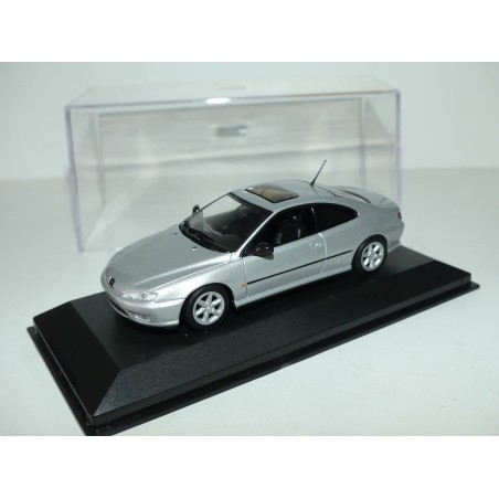 PEUGEOT 406 COUPE 1997 Gris MINICHAMPS 1:43