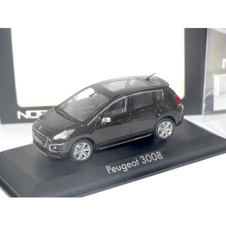PEUGEOT 3008 I PHase 2 2013 Noir NOREV 1:43