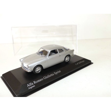 ALFA ROMEO GIULIETTA SPRINT 1964 Gris MINICHAMPS 1:43