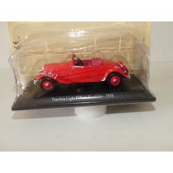 CITROEN TRACTION LIGHT FIFTEEN ROADSTER 1938 UNIVERSAL HOBBIES 1:43 blister