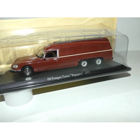 CITROEN DS FOURGON TISSIER BAGAGERE 1973 UNIVERSAL HOBBIES 1:43 blister