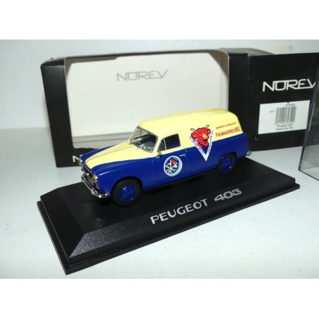 PEUGEOT 403 BREAK LA VACHE QUI RIT NOREV NOREV 1:43  lÃ©ger dÃ©faut