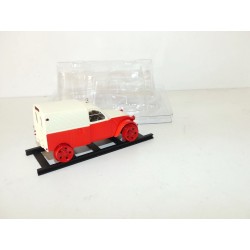 CITROEN 2CV N°088 SUR RAILS NOREV 1:43 sous coque