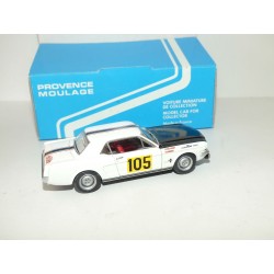 FORD MUSTANG N°105 RALLYE MONTE CARLO 1967 J. HALLIDAY PROVENCE MOULAGE 1:43