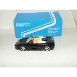 FERRARI F355 SPIDER 1995 Noir PROVENCE MOULAGE 1:43