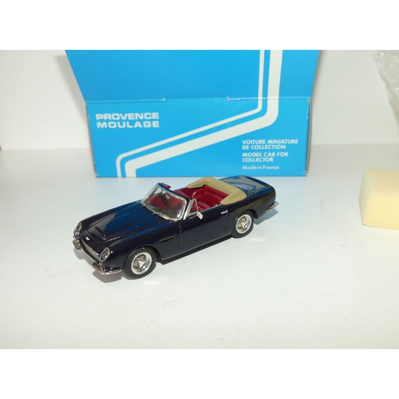 ASTON MARTIN DB6 VOLANTE 1965 Bleu PROVENCE MOULAGE 1:43