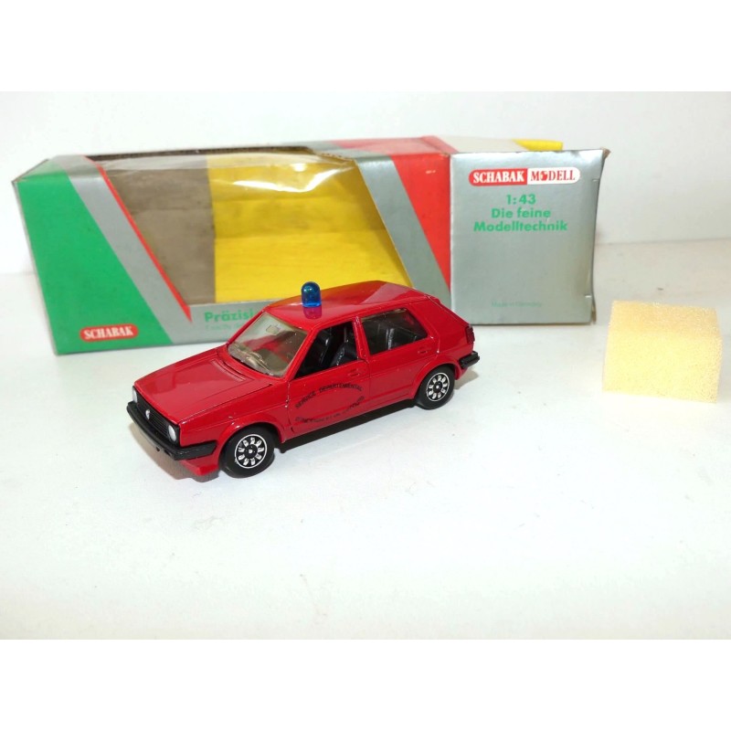 VW GOLF II 5 Portes Pompier SCHABAK 1:43
