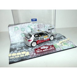PEUGEOT 206 WRC RALLYE MONTE CARLO 2001 M. GRONHOLM NOREV 1:43