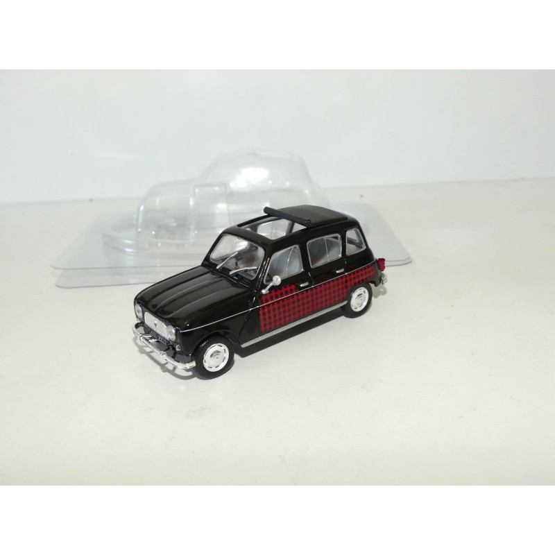 RENAULT 4L PARISIENNE 1964 Noir et Bordeaux NOREV 1:43 sous coque