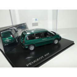PEUGEOT 807 Vert NOREV 1:43