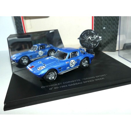 CHEVROLET CORVETTE GRAND SPORT N°80 NASSAU SPEED WEEK UNIVERSAL HOBBIES 1:43