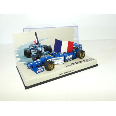 LIGIER MUGEN HONDA JS 43 GP DE MONACO 1996 O. PANIS MINICHAMPS 1:43 1er