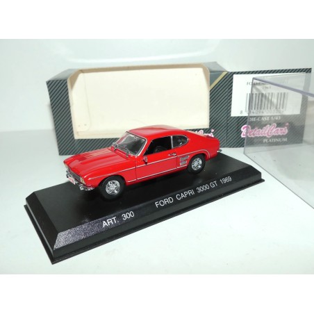 FORD CAPRI 3000 GT 1969 Rouge DETAILCARS 300 1:43